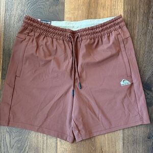 Quiksilver Brown Athletic Shorts